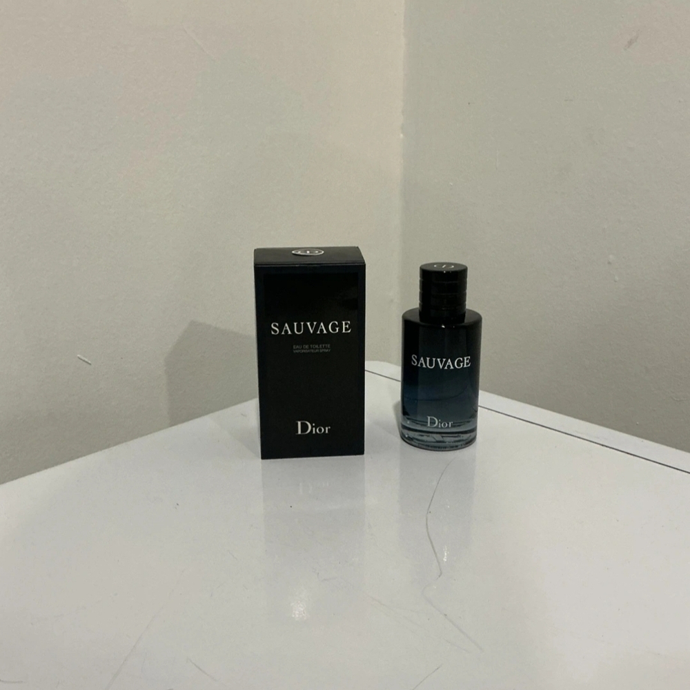 Dior Sauvage Fragrance - Black and Blue